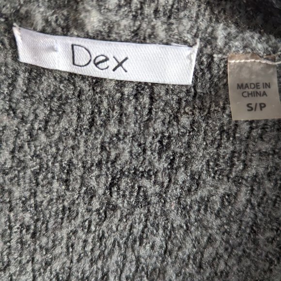 Dex- Grey/Green long Cardigan - Picture 3 of 3